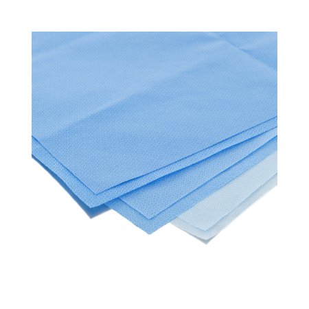 O&M Halyard Inc  68245 HALYARD* H400 Sterilization Wrap Medium Blue 45 X 45 Inch Single Layer SMS Polypropylene Steam / EO Gas