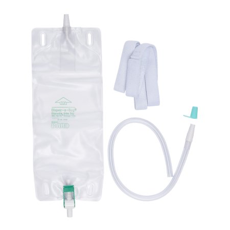 Bard  150832 Urinary Leg Bag Bard Dispoz-a-Bag Anti-Reflux Valve Sterile 950 mL Vinyl