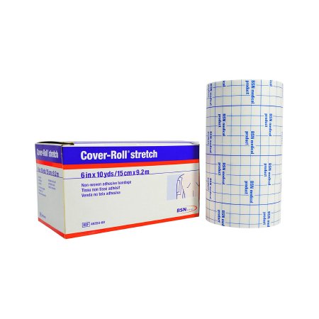 BSN Medical  45554 Dressing Retention Tape with Liner Cover-Roll Stretch White 6 Inch X 10 Yard Nonwoven Polyester NonSterile