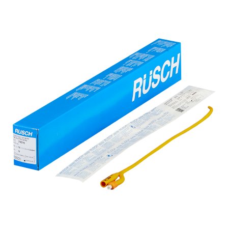 Teleflex LLC  318316 Foley Catheter Rusch PureGold 2-Way Coude Tip 30 cc Balloon 16 Fr. Latex