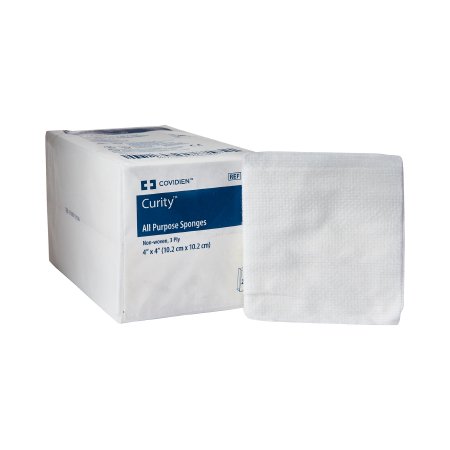 Cardinal  9134 Nonwoven Sponge Curity 4 X 4 Inch 200 per Pack NonSterile 3-Ply Square