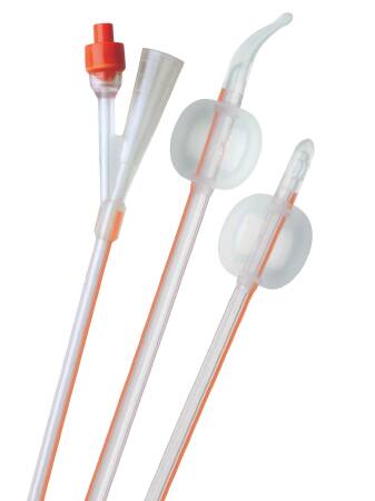 Coloplast  AA6116 Foley Catheter Cysto-Care 2-Way Standard Tip 15 cc Balloon 16 Fr. Silicone