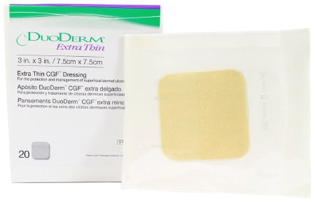 ConvaTec  187903 Thin Hydrocolloid Dressing DuoDERM Extra Thin 6 X 7 Inch Triangle