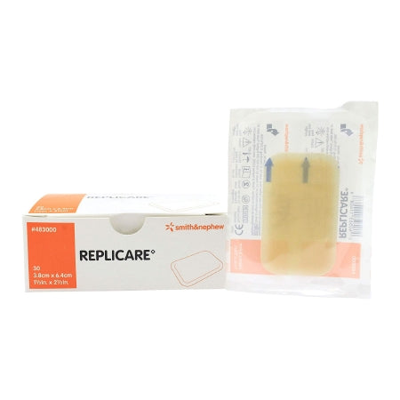 Smith & Nephew  483000 Hydrocolloid Dressing Replicare 1-1/2 X 2-1/2 Inch Rectangle