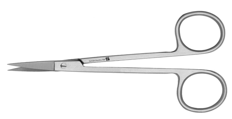 J&J Iris Scissors Straight 4.5" Ea