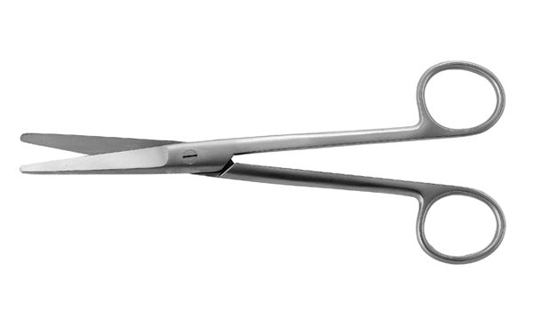 J&J Mayo Scissors Straight 6.75" Ea