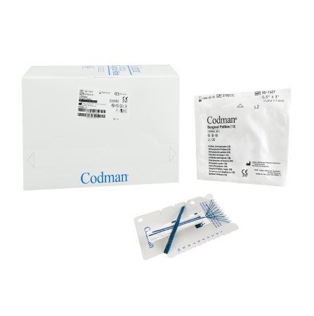 Integra Lifesciences  801407 Surgical Neuro Sponge Codman X-Ray Detectable Rayon 1/2 X 3 Inch 10 Count Card Sterile