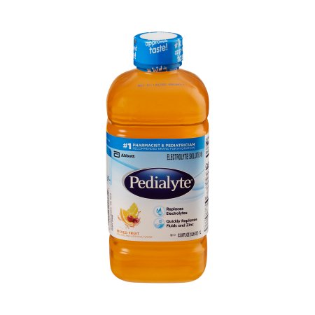 Abbott Nutrition 00365 Oral Electrolyte Solution Pedialyte Classic Mixed Fruit Flavor 33.8 oz. Electrolyte