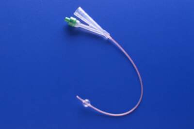 Teleflex LLC  170003060 Foley Catheter Silkomed 2-Way Standard Tip 1.5 cc Balloon 6 Fr. Silicone