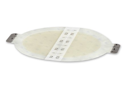 3M  90023 Thin Hydrocolloid Dressing 3M Tegaderm Thin 5-1/4 X 6 Inch Oval With Border