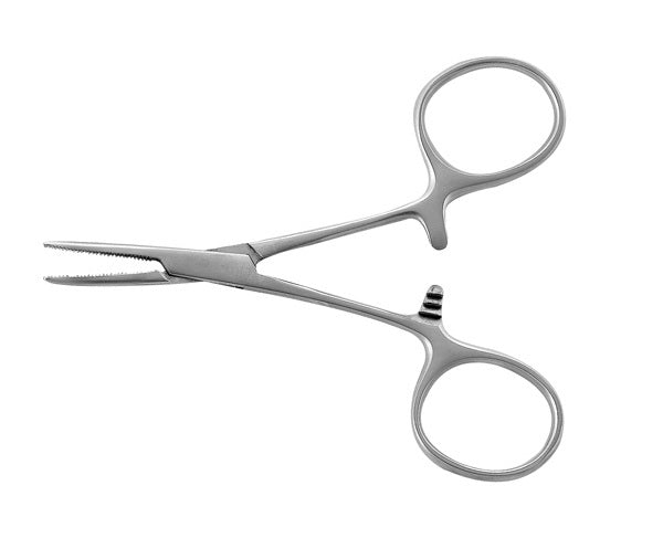 J&J Mosquito Hemostat Curved 3.5" Ea