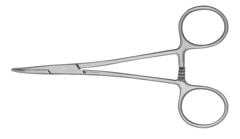 J&J Mosquito Hemostat Curved 5" Ea