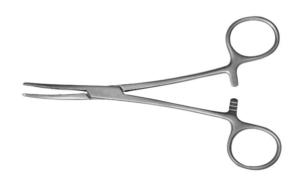 J&J Kelly Hemostat Curved 5.5" Ea