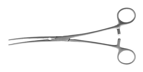 J&J Doyen Intestinal Forceps 9" Curved Ea