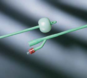 Bard  33622 Foley Catheter Silastic 2-Way Round Tip 5 cc Balloon 22 Fr. Silicone Coated Latex