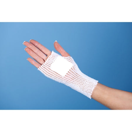 Medi-Tech International  S04 Elastic Net Retainer Dressing Spandage Tubular Elastic 25 Yard Size 4 White Average Hand / Foot / Upper Arm / Elbow NonSterile