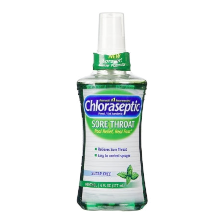 Prestige Medical  37811201104 Sore Throat Relief Chloraseptic 1.4% Strength Oral Spray 6 oz.