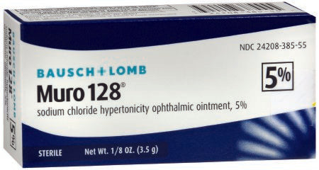 Bausch & Lomb  24208038555 Irritated Eye Relief Muro 128 3.5 Gram Eye Ointment