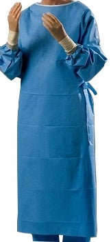Cardinal 9575 Non-Reinforced Surgical Gown with Towel Astound 2X-Large Blue Sterile AAMI Level 3 Disposable