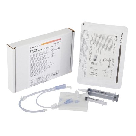 Avanos Medical Sales LLC 0120-14-2.0 Gastrostomy Feeding Tube Kit MIC-Key 14 Fr. 2.0 cm Tube Silicone Sterile