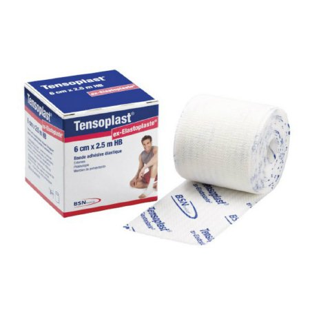 BSN Medical  02595002 Elastic Adhesive Bandage Tensoplast 3 Inch X 5 Yard No Closure White NonSterile Medium Compression