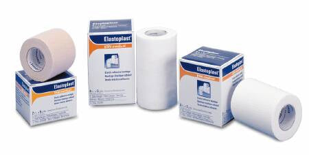 BSN Medical  02597002 Elastic Adhesive Bandage Tensoplast 6 Inch X 5 Yard No Closure White NonSterile Medium Compression