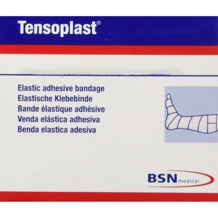 BSN Medical  02598002 Elastic Adhesive Bandage Tensoplast 1 Inch X 5 Yard No Closure Tan NonSterile Medium Compression