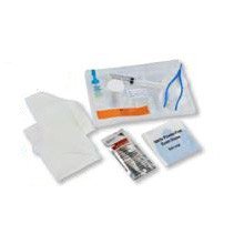 Cardinal  407718- Indwelling Catheter Tray Dover Foley 18 Fr. 5 cc Balloon Silicone Elastomer Coated Latex