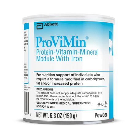 Abbott Nutrition 50260 Oral Supplement ProViMin Unflavored Powder 5.3 oz. Can