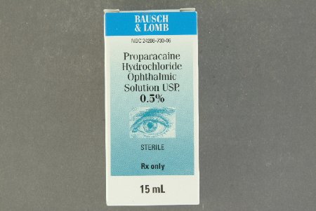 Bausch & Lomb  24208073006 Proparacaine HCl 0.5% Solution Dropper Bottle 15 mL