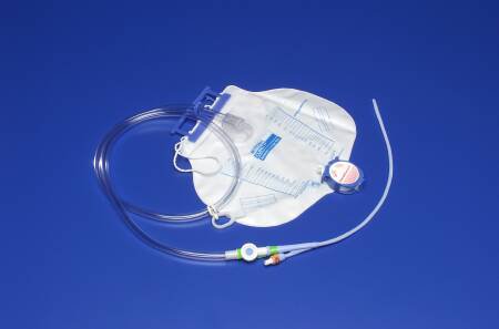 Cardinal  8949- Indwelling Catheter Tray Dover Foley 16 Fr. 5 cc Balloon Silicone