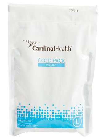 Cardinal 11440-900 Instant Cold Pack Cardinal Health General Purpose Large 6 X 9 Inch Plastic / Ammonium Nitrate / Water Disposable