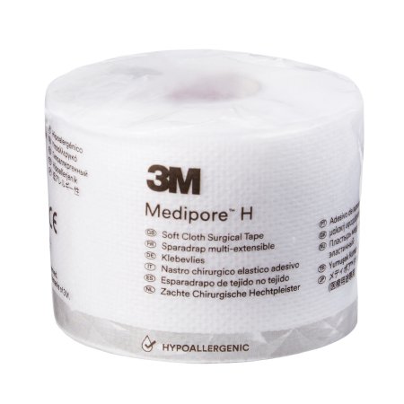 3M  2862 Perforated Medical Tape 3M Medipore H White 2 Inch X 10 Yard Soft Cloth NonSterile