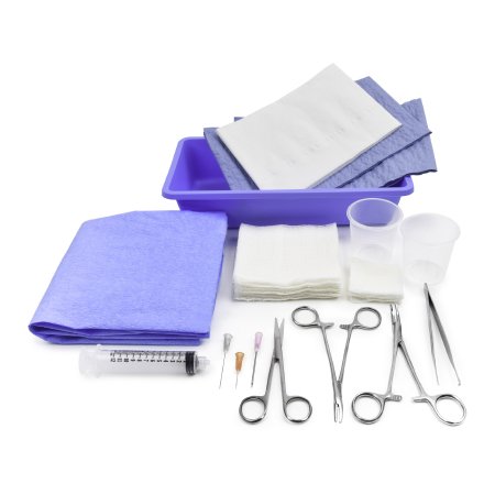 McKesson Brand 25-2691 Laceration Tray McKesson Sterile