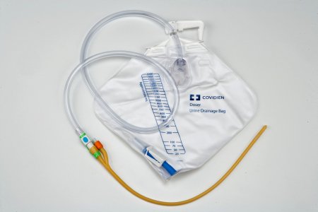 Cardinal  3716 Indwelling Catheter Tray Kenguard Foley 16 Fr. 5 cc Balloon Latex