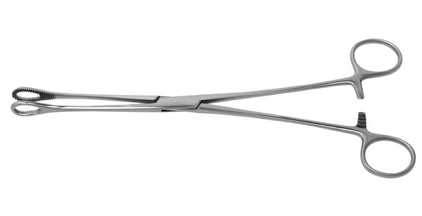 J&J Foerester Sponge Forceps Straight 9.5" Ea