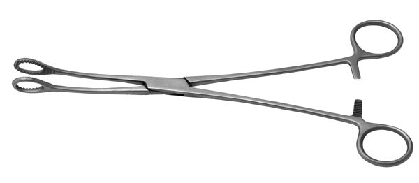 J&J Foerester Sponge Forceps Curved 9.5" Ea