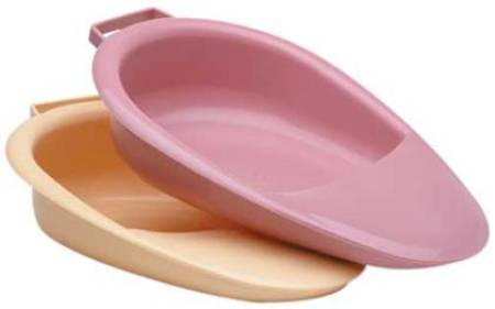 Medegen Medical Products LLC  H101-10 Fracture Bedpan Medegen Rose 2.6 Quart / 2460 mL