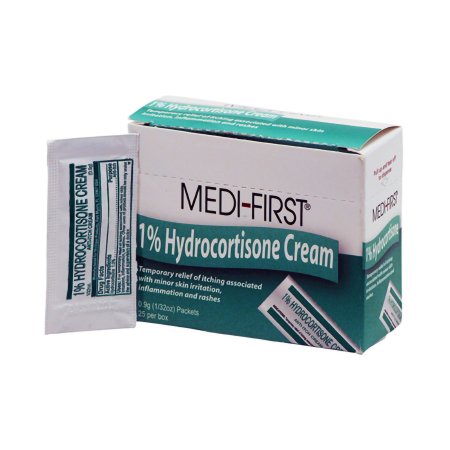 Medique Products  21173 Itch Relief Medique Products 1% Strength Cream 1/32 oz. Individual Packet