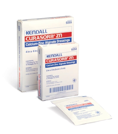 Cardinal  9355- Alginate Dressing Kendall 4 X 4 Inch Square