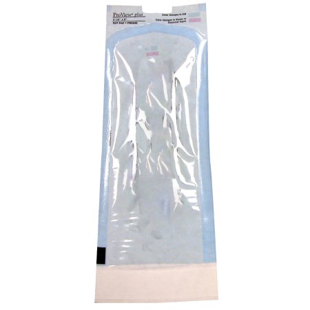 Certol International  PM3590-1 Sterilization Pouch ProView plus Gas / Steam / Chemical Vapor 3-1/2 X 9 Inch Transparent / Blue Self Seal Paper / Film