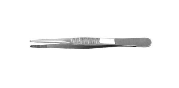 J&J Dressing Forceps Serrated 4.5" Ea