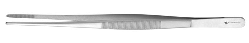 J&J Dressing Forceps Serrated 10" Ea