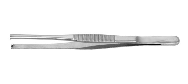 J&J Tissue Forceps 3x4 Teeth 6" Ea