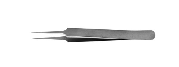 J&J Jewelers Forceps Straight #2 Tapered 4.75" Ea