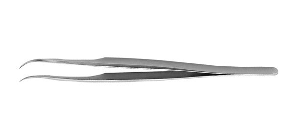 J&J Jewelers Forceps #7 Curved 4.5" Ea