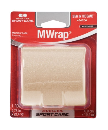 Mueller Sports Medicine  430706 Athletic Underwrap Tape Mueller MWrap Green 2-3/4 Inch X 30 Yard Foam NonSterile