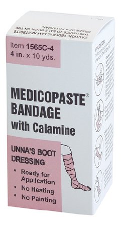 Graham-Field  1565 4 Unna Boot Medicopaste 4 Inch X 10 Yard Gauze Zinc Oxide