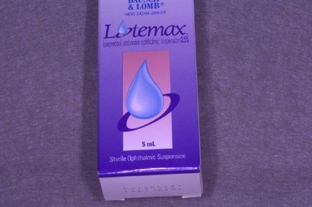 Bausch & Lomb  24208029905 Lotemax Loteprednol Etabonate 0.5% Solution Dropper Bottle 5 mL