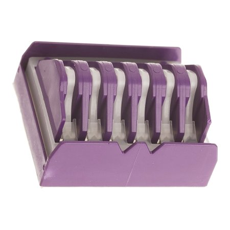 Teleflex Medical  544240 Locking Style Ligating Clip Hem-o-lok Polymer Large Purple Clip 6 Clips